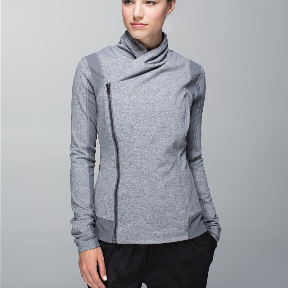 Lululemon Bhakti Jacket Size 6 in Gray